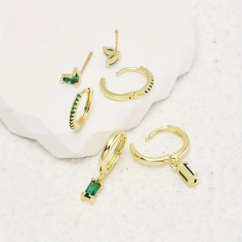Total Earrings Fiorenza Viridelle - Gold