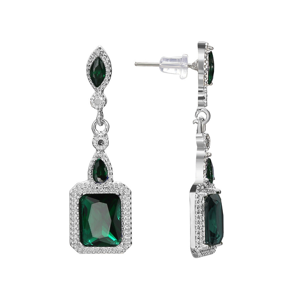 Clarion Verdancia Earrings - White Gold