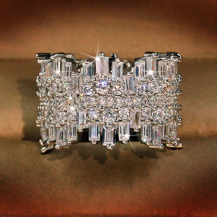 Selina – Ring with Square Zircon
