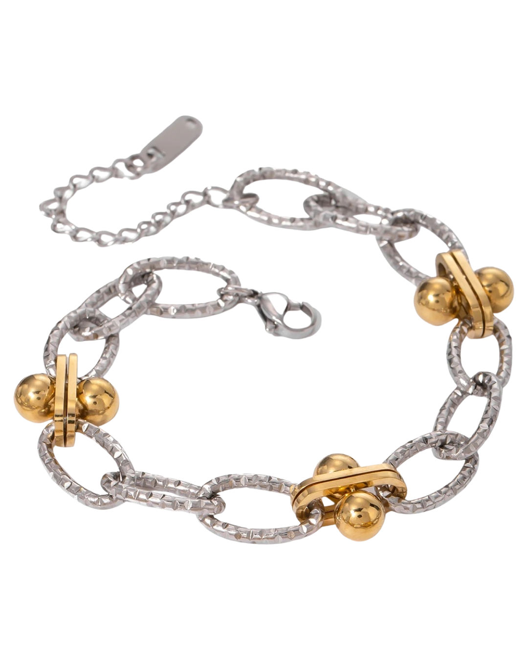 Klara – Gold Bracelet with Pearl Decoration
