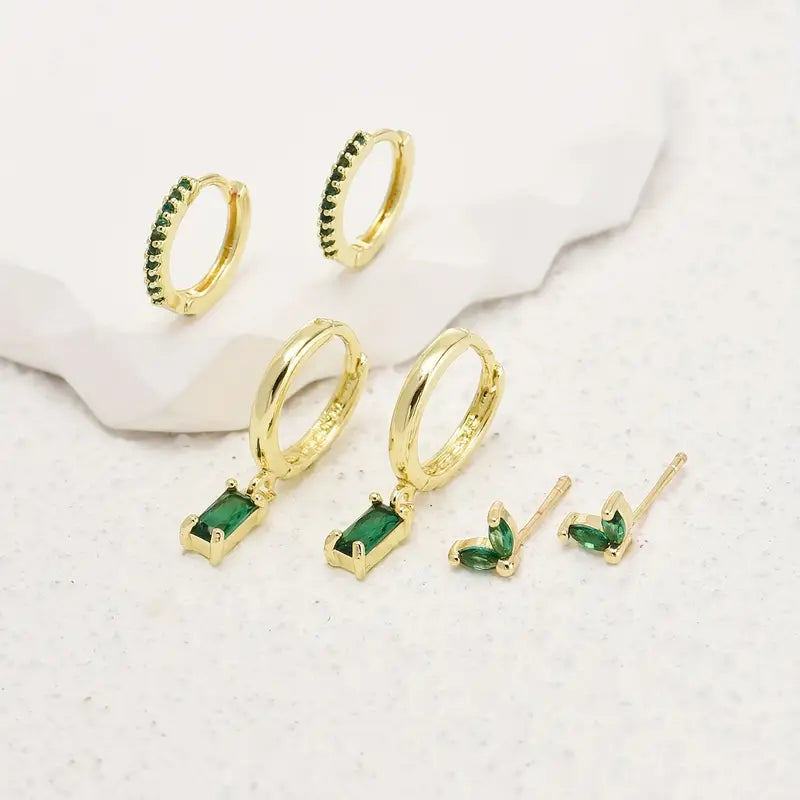 Total Earrings Fiorenza Viridelle - Gold