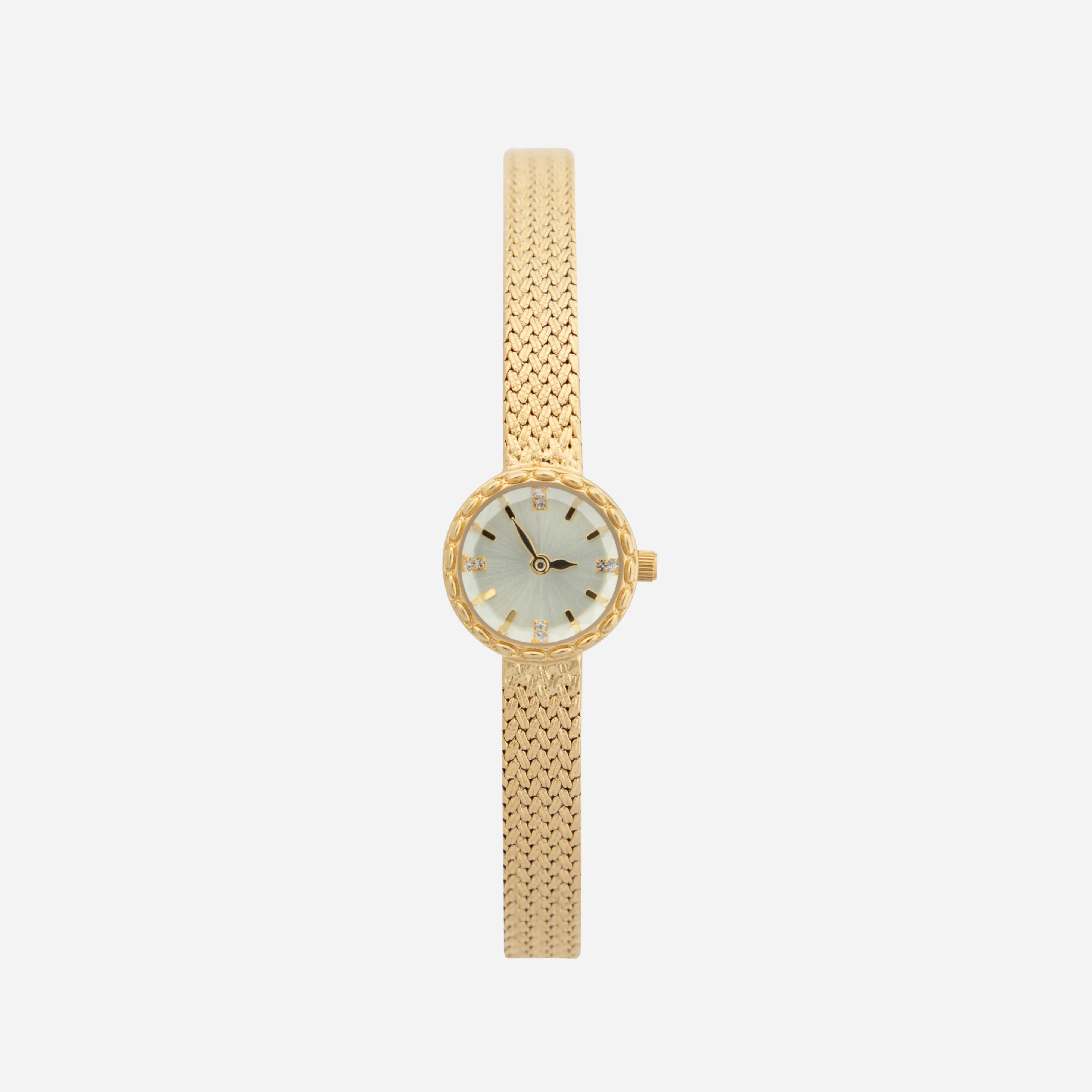 Magdalena – Gold Bracelet with Slim Strap.