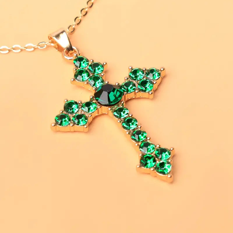 Veridienne Croixheart Necklace - Gold