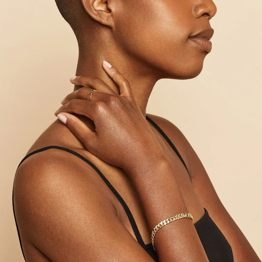 Cuban Armband Style - Gold