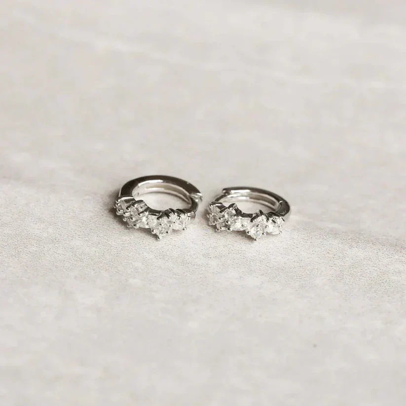 Crystal Cluster Earrings