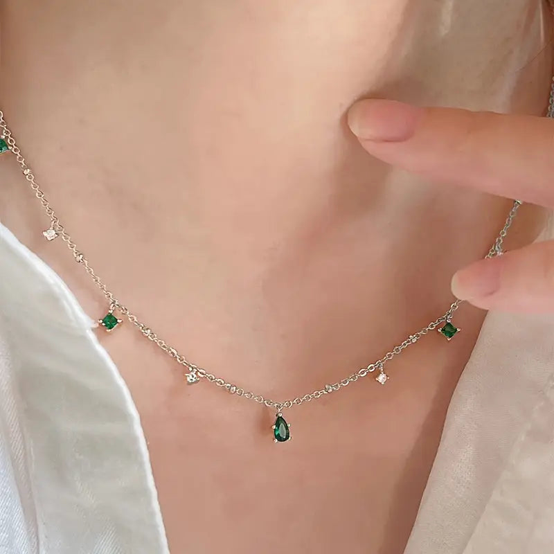 Corinne Delaire Necklace - Gold White