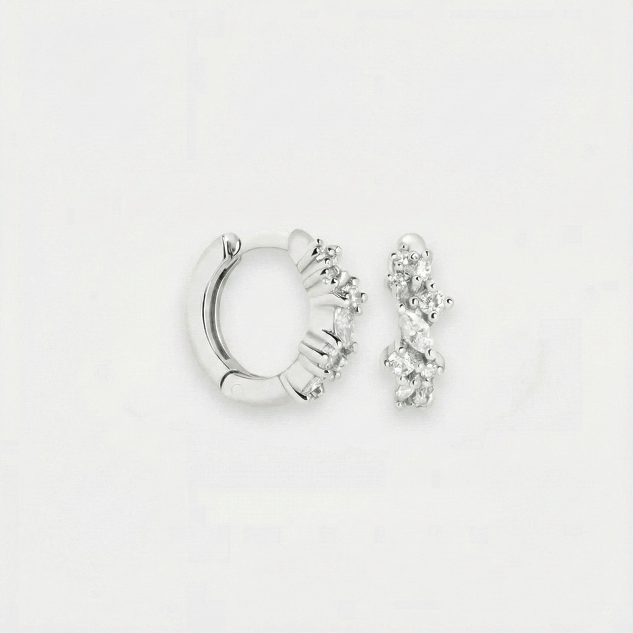 Crystal Cluster Earrings