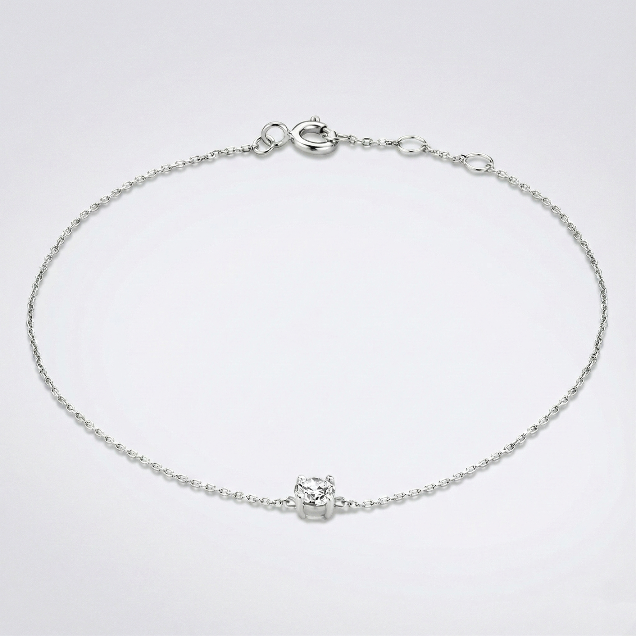 Klára Bracelet with Moissanite Stone