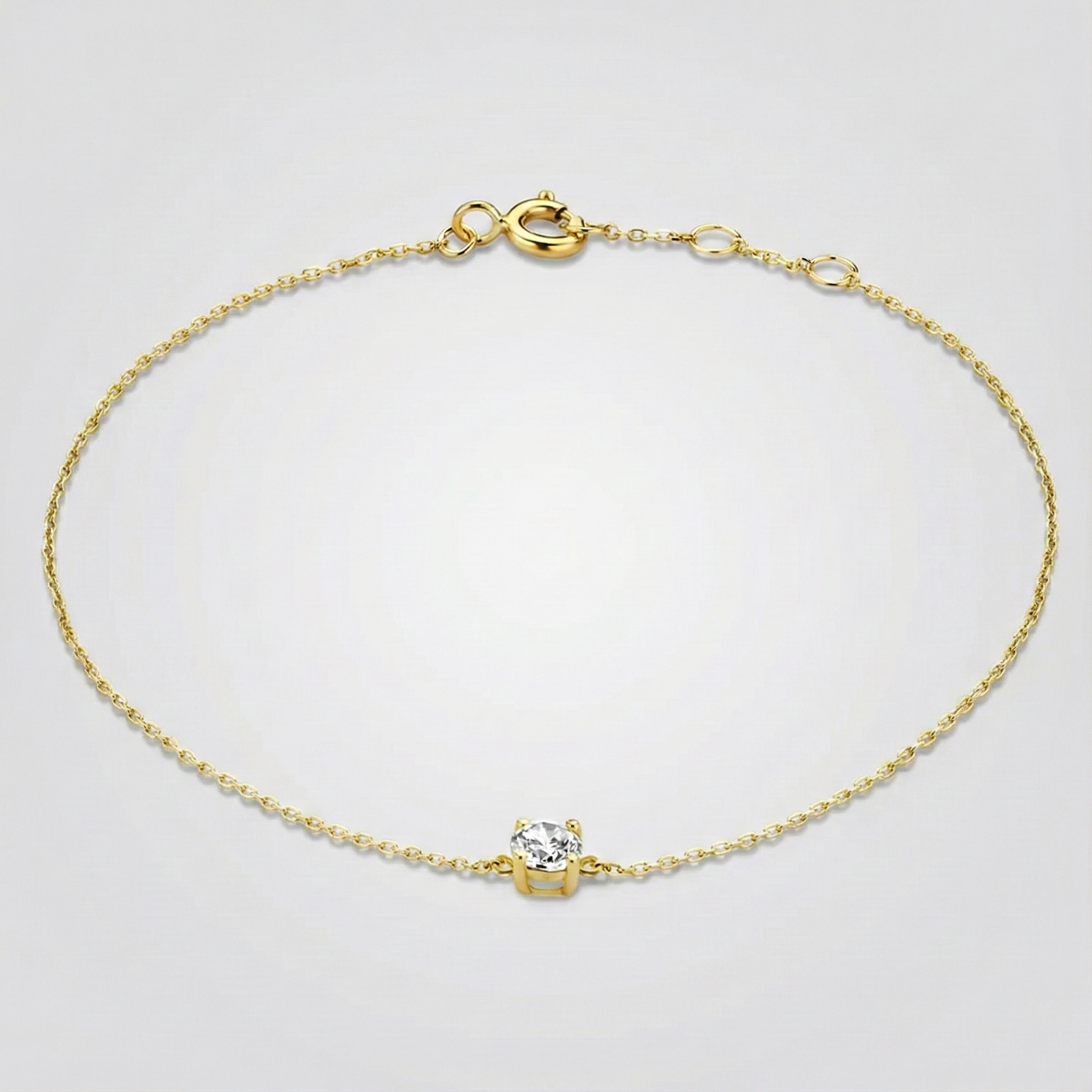 Klára Bracelet with Moissanite Stone